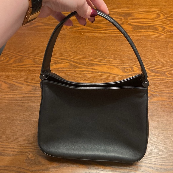 Vintage Coach Whitney Mini Hobo Bag in Black Leather #9181 made in Turkey - Picture 4 of 6